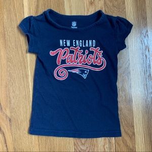 Patriots tee for toddler